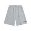 Sports Life Series Logo Embroidered Elastic Waist Straight Shorts Men Bottoms Floral-Grey AKST759-3