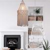 Modern Hanging Macrame Lamp chimney Hand-woven Pendant Light Cover Lamp Shade Home Decor Lamp Cover