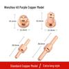 Plasma Cutter Nickel-Plated Electrode Nozzles