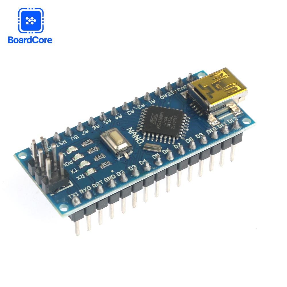 Mini USB ATMEGA168 Board Nano 3.0 Controller Development Board Compatible for Arduino CH340 USB Driver 16Mhz ATMEGA328P