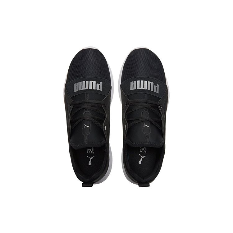 Puma Resolve Street Slip Resistant Breathable Shock Absorbing Low Top Casual Running Shoes Unisex Sneakers Black 376221-04