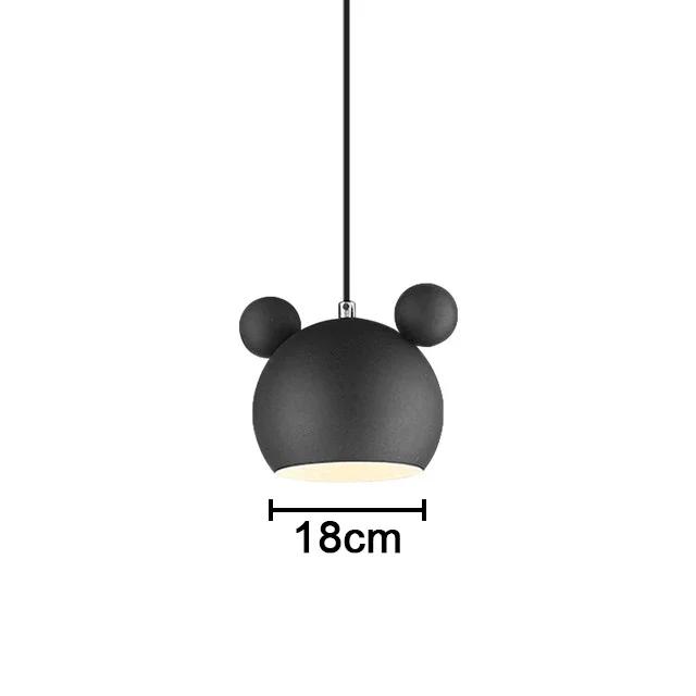 Nordischer Kronleuchter Einzelkopf Esszimmer Kronleuchter Esszimmer Bartisch Macaron Kinderzimmerlampe Micky Essen Kronleuchter
