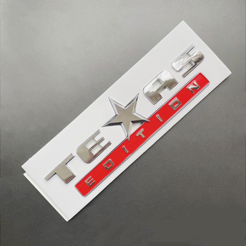 3D ABS Black Chrome Car Letters For Jeep Renegade Wrangler Patriot Texas Edition Logo Emblem Badge Trunk Sticker Accessories ALV1