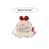 Cute Bow Baby Girls Bucket Hat Sweet Floral Ruffle Fisherman Cap Outdoor Toddler Kids Sunshade Hats