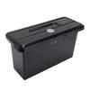 Marine Boat Storage Compartment Multifunctional Lockable ABS Locking Plastic Glove Box with Double Cup Holder Black