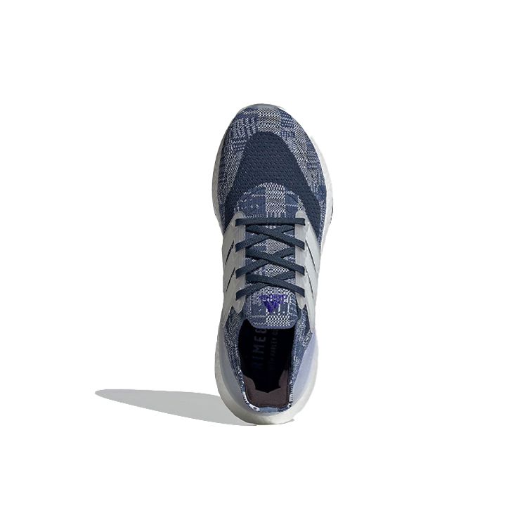 adidas UltraBoost 21 Sashiko Herren-Sneaker Blau Crew-Blau Wolken-Weiß FX7729