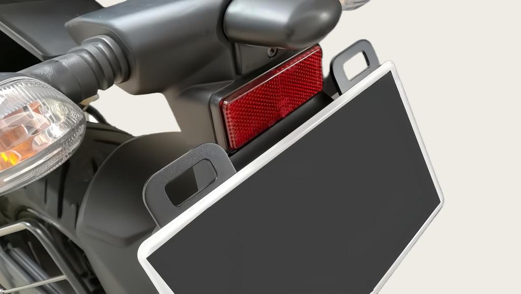 Hyo Rumu Motorcycle License Plate Guard + Luggage Hook Plate Hook with Double Side