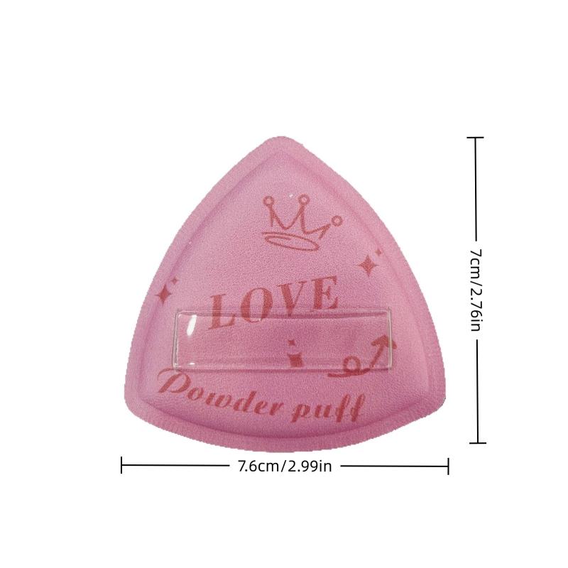 Multi-Use Makeup Ultra-Thin Brush Foundation Brush Triangle Powder Soft Puff Flat Head Beauty Tool Perfect For Face Contouring