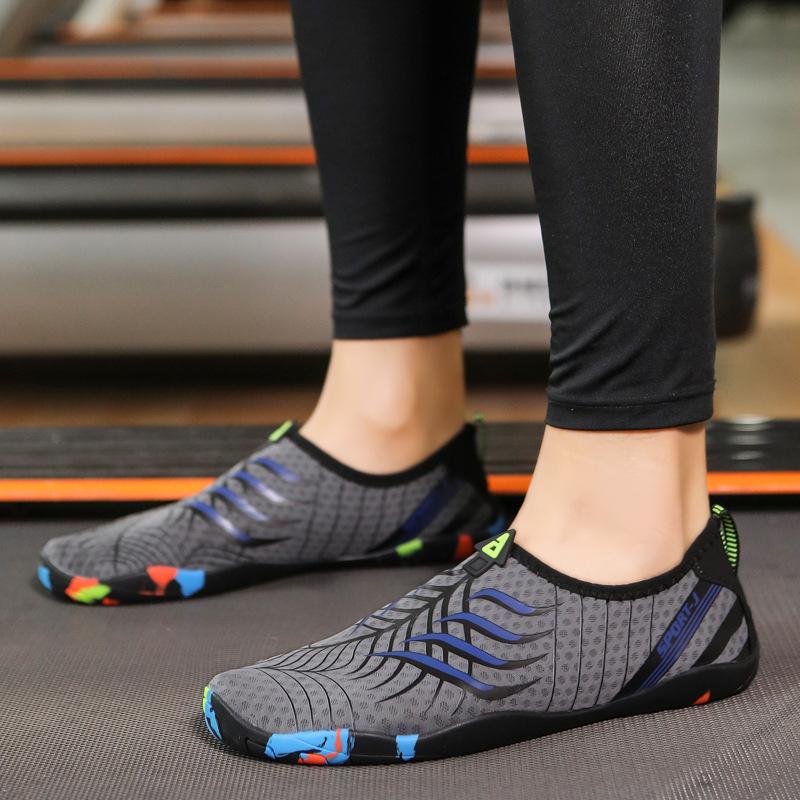 Men's and women's creek shoes indoor fitness shoes couple outdoor wading shoes soft-soled skin-friendly swimming quick-drying beach shoes