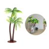 Mini Scenery Landscape Model Simulation Coconut Palms Tree Home Decor Ornaments