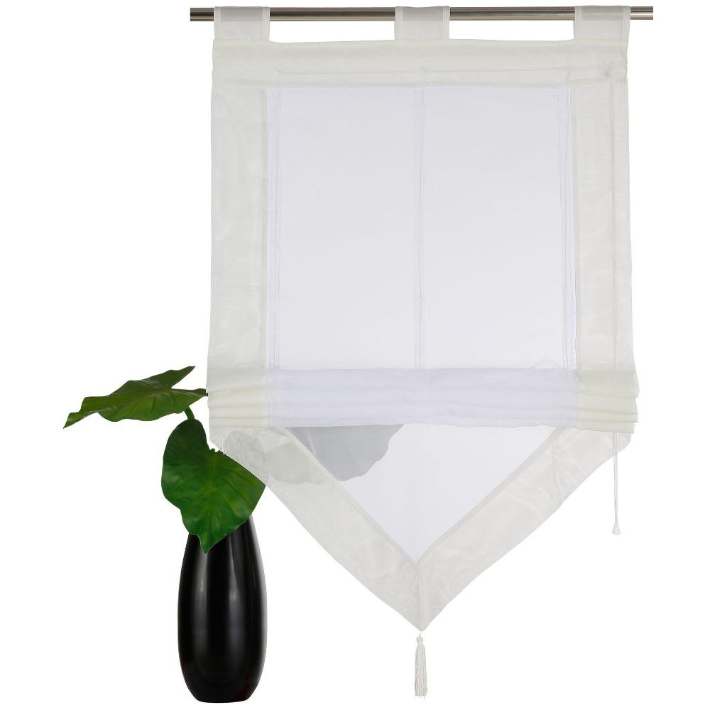 Finished Suspender High-Density Yarn Splicing Curtains, Lifting Curtains, Roman Curtains P10B