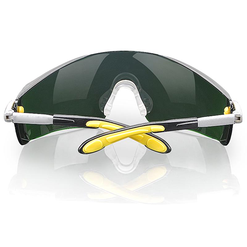 Welding Goggle Prevent Fog Scratch Proof Impact Resistant Red UV Protection Adjustable Legs Welder Glasses