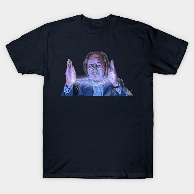 

Men Black Print T-shirt Big Trouble In Little China: Electro Egg Shen No-Cut Transfer Paper Print Cotton Tshirt M Темно-синій