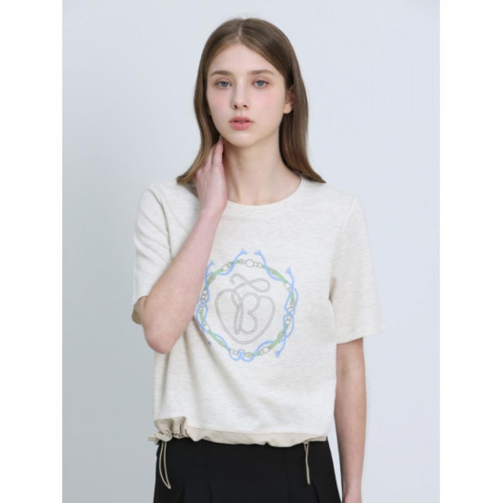 Cresson OrienTal PrinTing STring T shirT