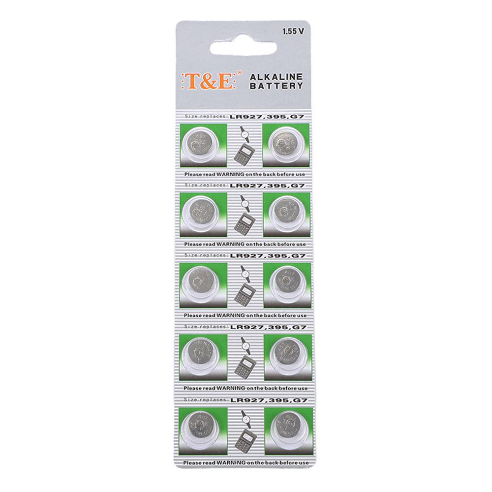 AG1/AG13/AG6/AG7 1.5V Alkaline Button Battery for Watches and Toys