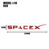 ALG1 1Pc Car Styling Logo Badge For Tesla Model 3 Model S Models Y X ABS 3D Rear Trunk Body Emblem Sticker Decal Decorate Accessories