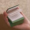 2026 Unprinted Portable Simplified Mini Calendar 180° Page Flip Desktop Ornament Check-in Plan Style Calendar