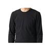 Emporio Armani Solid Color Slim Fit Long Sleeve T-Shirt Men tops Black 111023-4F531-00020