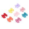 16pcs Multicolor Pet Hair Clip Soft Fabric Pet Bow Clip Cute Look Puppy Hair Bow  Party Decoration