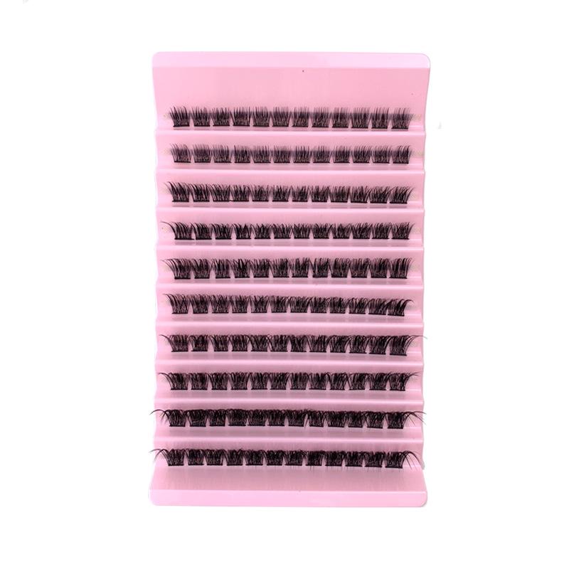 New Hot-Selling Segment Cluster False Eyelashes for Self-Grafting - Large Capacity for European and American Markets.