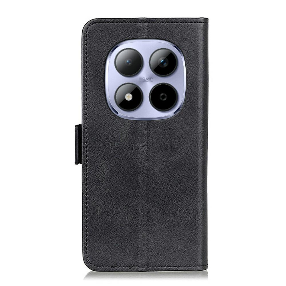 Pro Xiaomi Redmi Note 15 Pro 4G (Globální) Pouzdro Stojan Textura hovězí kůže PU kůže Kryt na telefon