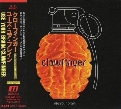 CD CLAWFINGER - Use Your Brain AMCE832 MVG 1995 Japan Rock