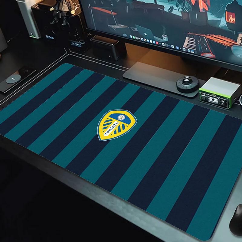 Leeds United Large Size Mouse Pad Large Gaming Table Cushion Non-slip Laptop Tablet Big Mousepad XXL Mat Mini PC Playmat With Lock edge