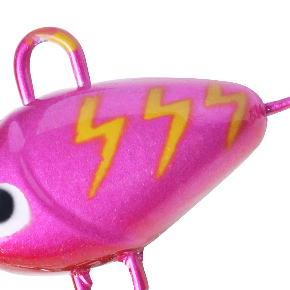 1 stk 5cm/10g Spinnende Hale Spinner Fiske Sluk Vib Metall Kunstig Agn Karpe Fiske Verktøy Tilbehør Kroker