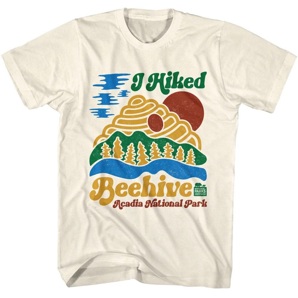 United States I Hiked Beehive Acadia National Parks Men s T Shirt S