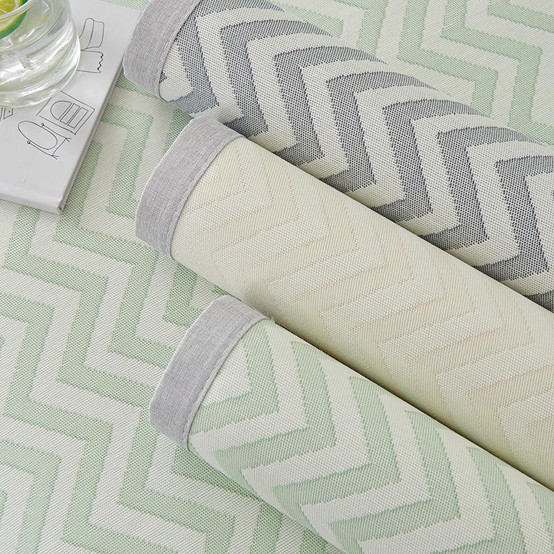 Ice Silk Sofa Cushion Summer Non -Slip Seat Cushion Simple Modern Fresh Cushion Summer Leather Sofa Cover Cover Cloth