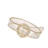 Elegant Rhinestone Waist Belt For Women With Round Buckle Perfect For Dresses And Coats
