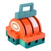 Double Throw Knife Disconnect Switch Orange Red 3P Terminal Connection Electric Supplies 32A