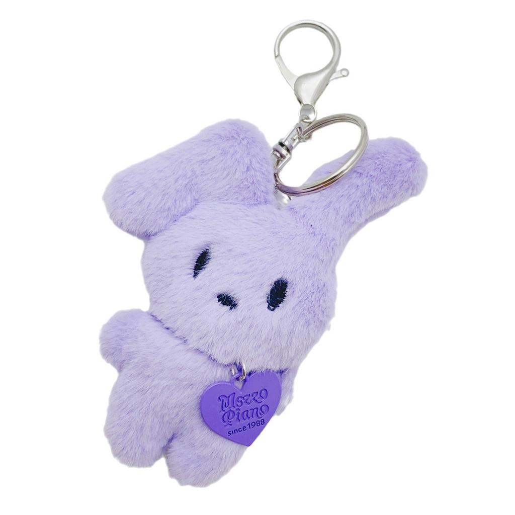 Lovely Cartoon Rabbits Bear Keychain Decors Bag Ornament Stylish Key Adornment Key Holder Suitable for Everyday Use