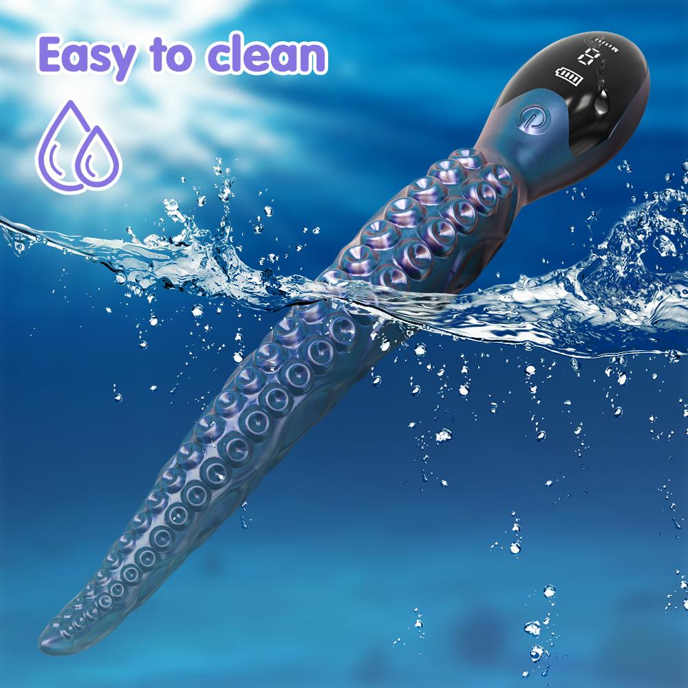 Octopus Tentacle Vibrator for Women Clitoris Stimulator Vibrating Anal Balls G Spot Female Masturbation Sex Toys for Women