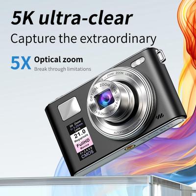 4K CCD Digital Camera LK016, High-definition Shooting, Micro Camera, Student Party Entry-level Portable Camera, Travel Specific