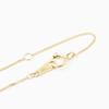 18K Necklace Kihei Chain 40cm cut Kihei K18 0.7g 2-sided