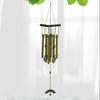Eight Pipe Wind Chime Wall Ornament Rotating Wall Mount Pendant for Home & Homestay