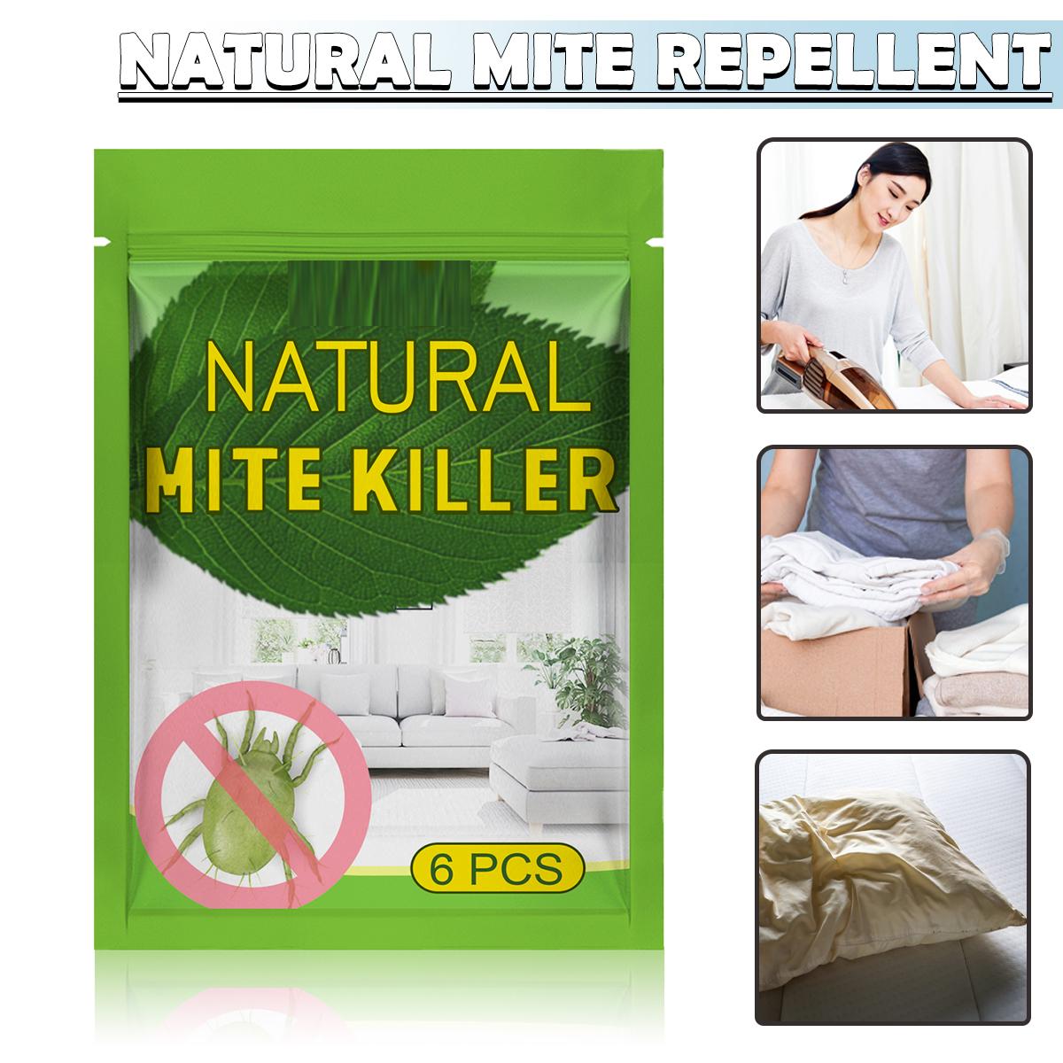 

PDTO 6 шт. натуральный репеллент от клещей и мышей для матрасов, ковров, мебели