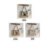 Women's Large-Capacity Straw Tote Bag - 2024 Summer Beach Style