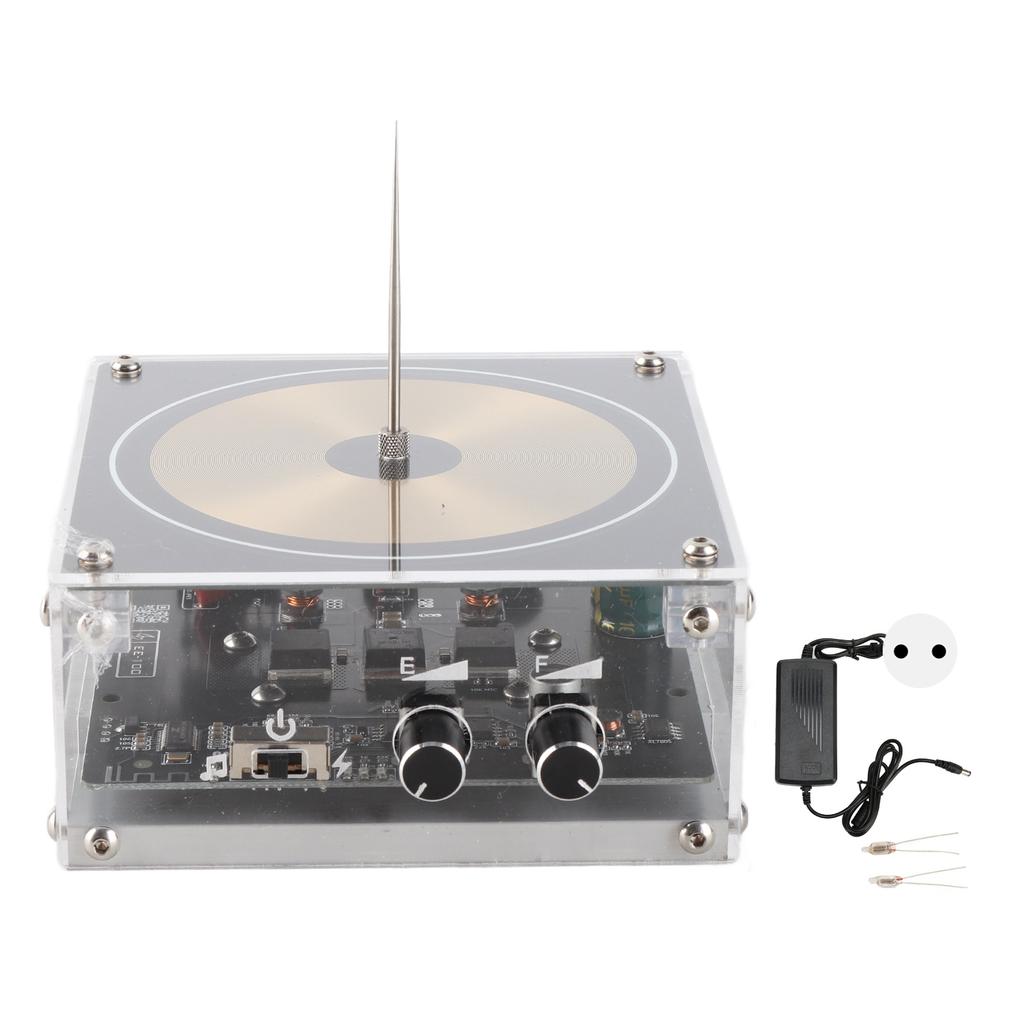 Music Coil 10cm Length Lightning Generator Arc Plasma Loudspeaker Wireless Transmission Experiment