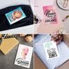 Inkdotpot Lunch Box Notes For Adults  Teens,  Motivation Inspiration Affirmation Cards, Pack of 36, Unique Assorted Designs (Mermaid