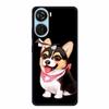 Schwarze Silikonhülle für ZTE Blade V50 Design 5G Libero 5G IV V41 Vita Axon 40 lite Handyhülle Cartoon Katze Weiche Rückseite Hülle