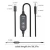 USB C Power Cord with 38 Adapters 100W Highest Efficiency Variable Power Supply DC5.5 Type C Charging Cable 120cm