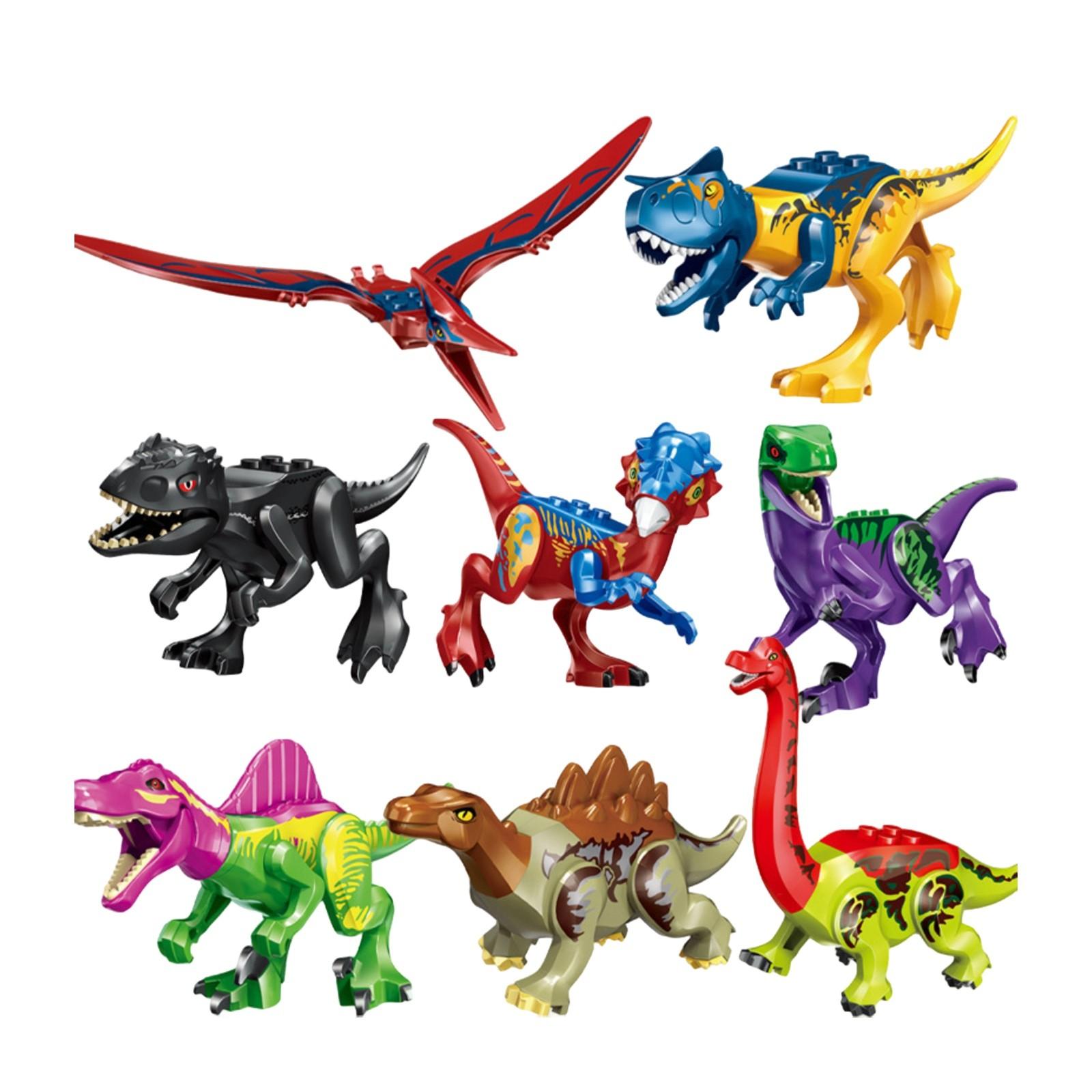 

8 шт. детские фигурки из строительных блоков - лучшие подарки для детей One Size