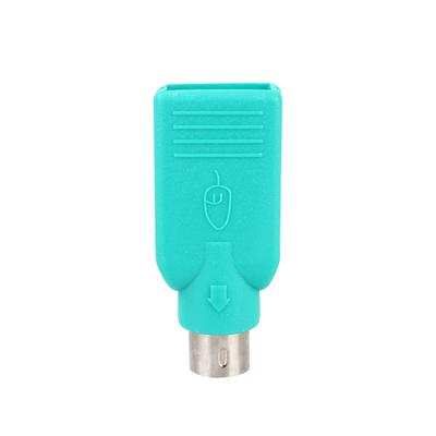 USB Female To PS2 Male Converter Adapter For USB Keyboard Mouse Mice Connect With Computer