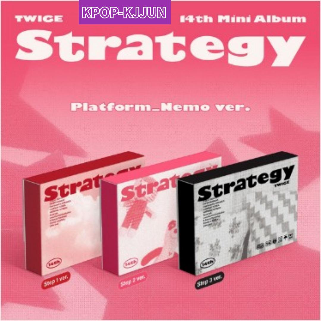 

TWICE 14th Mini Album STRATEGY (Платформа_Nemo вер.) step.1