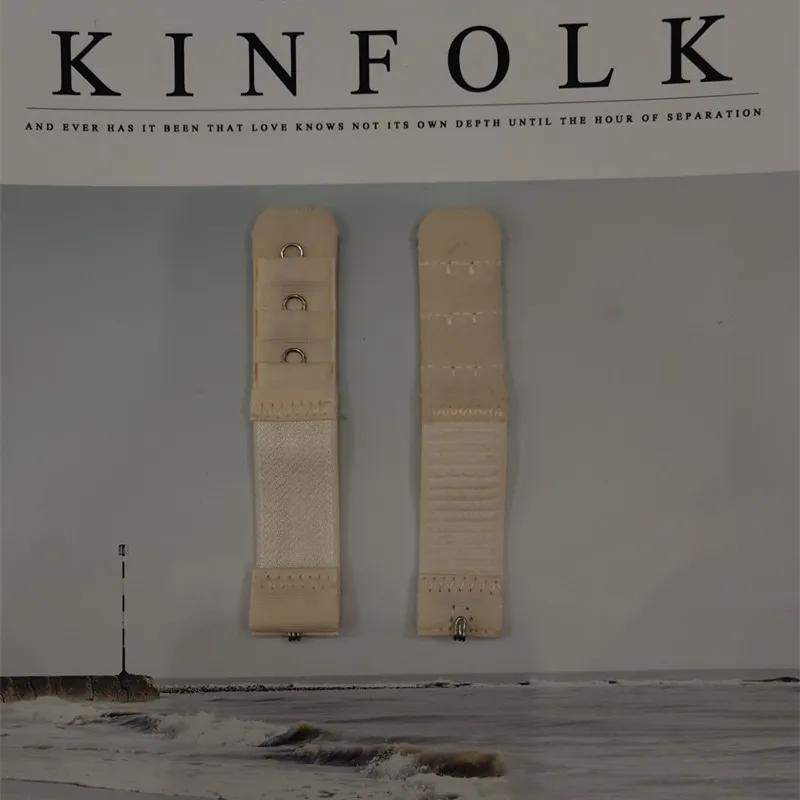 Ladies 1 Rows 3 Hooks Bra Extender Nylon Clasp Extension Elastic On Strap Soft Bra Band Extenders Intimates Accessories