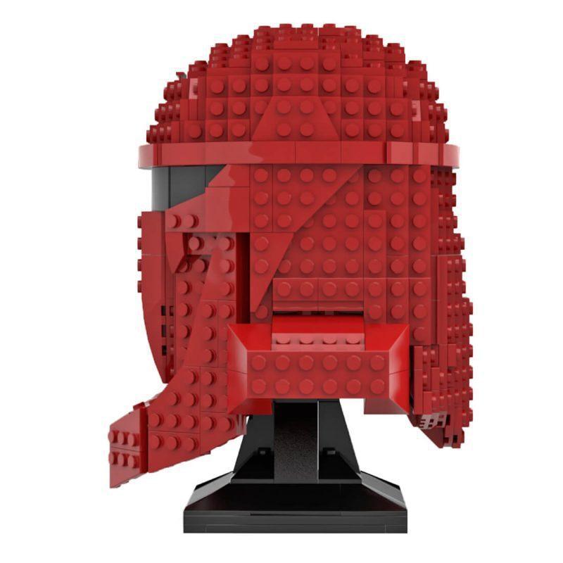 Diy Helmet Creative Assembly Model Building Blocks Kids Educational Bricks Toys Theme Perfect Gift For Children