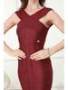 Elegant New Year Bodycon Evening Dress - Sexy, Sophisticated, European & American Style for Mature Fashion-forward Women