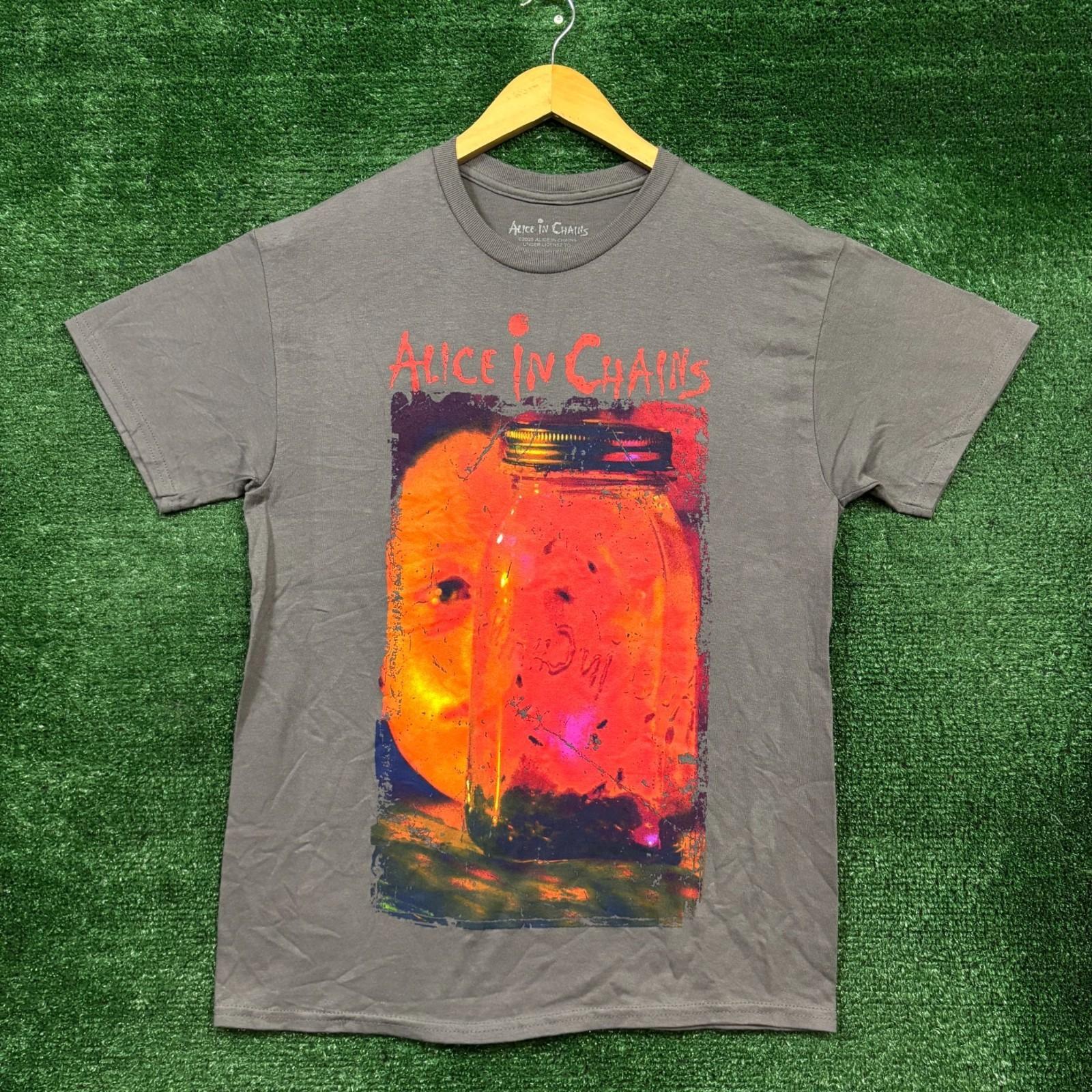 Alice in Chain Jar of Flies Rock Band Size Medium Unisex T-Shirt L